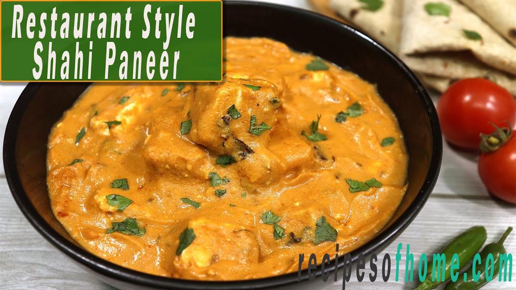 'Video thumbnail for Restaurant Style Shahi Paneer Recipe| शाही पनीर बनाने की विधि | Easy Shahi Paneer Recipe'