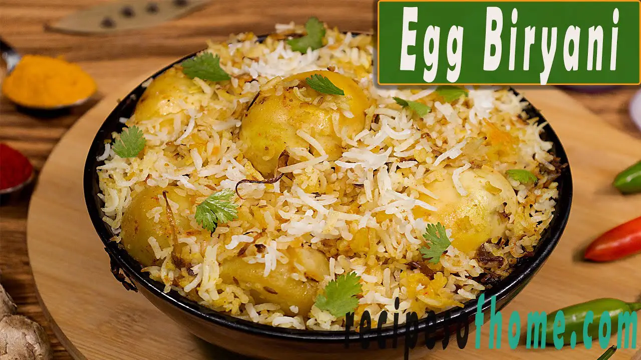 Egg Biryani Recipe | अंडा बिरयानी | Egg Biryani In Pressure Cooker | Egg Dum Biryani
