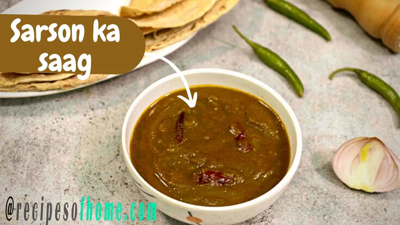 Sarson ka saag recipe | Punjabi sarson ka saag banane ki vidhi