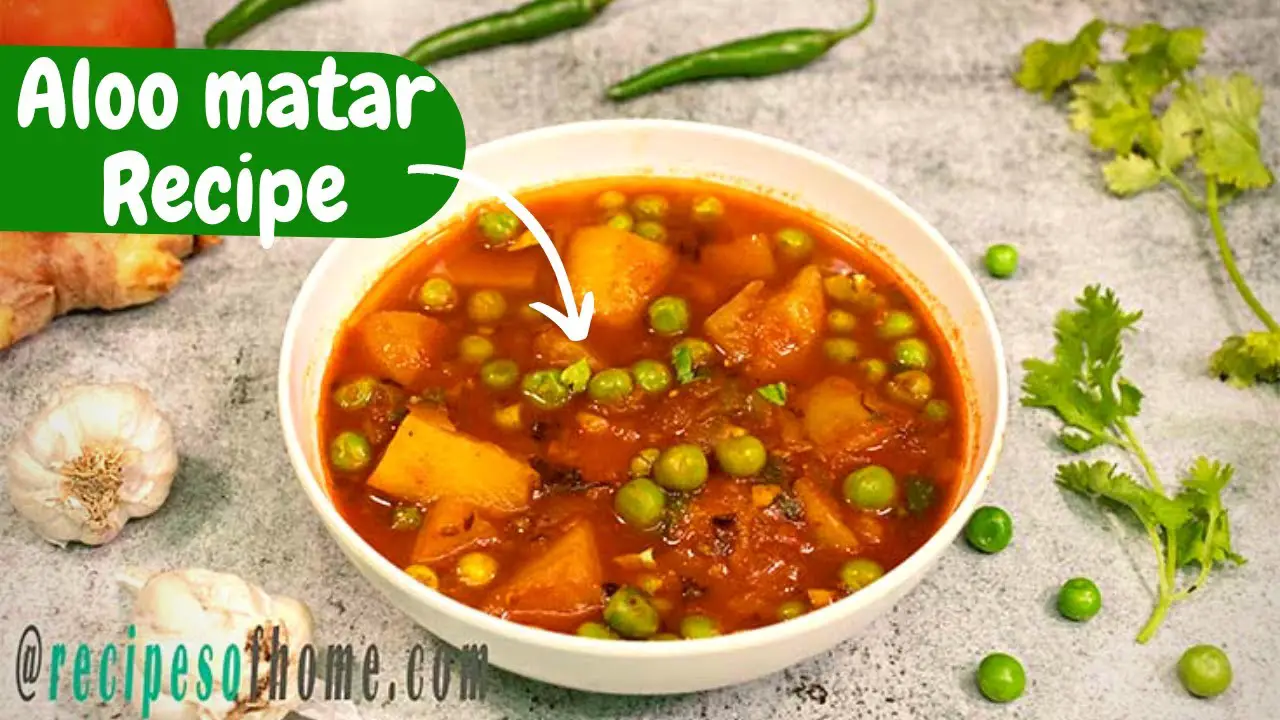 Aloo matar recipe | Aloo matar curry | Aloo matar ki sabji