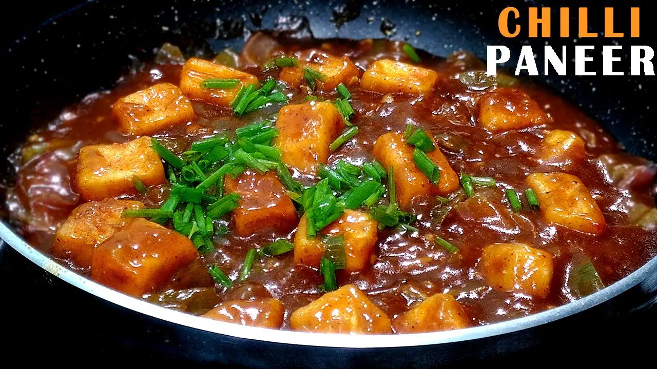 Lockdown recipe of paneer chilli|restaurant style chilli paneer gravy