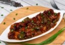 chilli-chicken-dry-place-on-white-plate