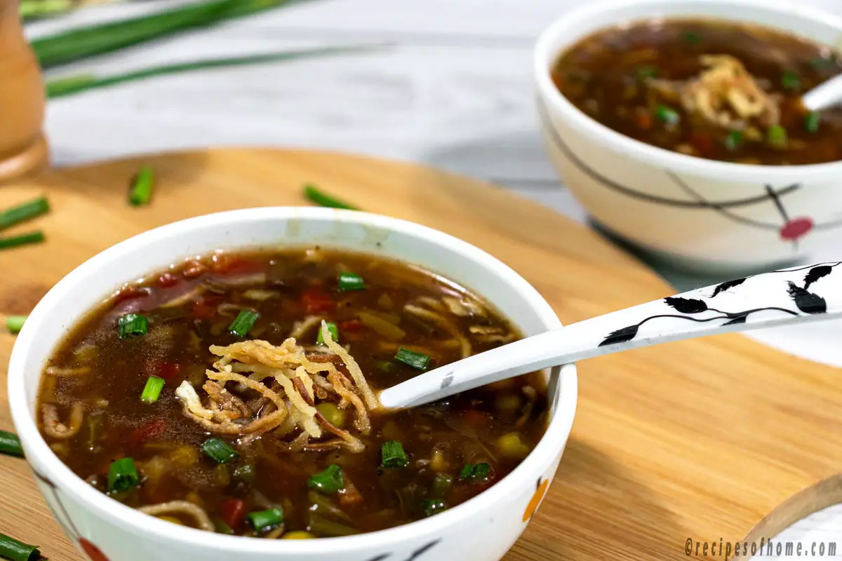 Manchow soup recipe | Veg manchow soup recipe | How to make manchow soup