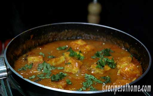 add chopeed coriander leaves