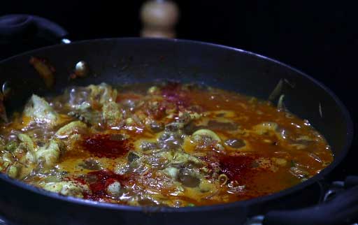 mix-kashmiri-red-chilli-powder-with-curry