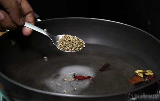 add-salt-and-few-whole-spices-for-boiling-biryani-rice