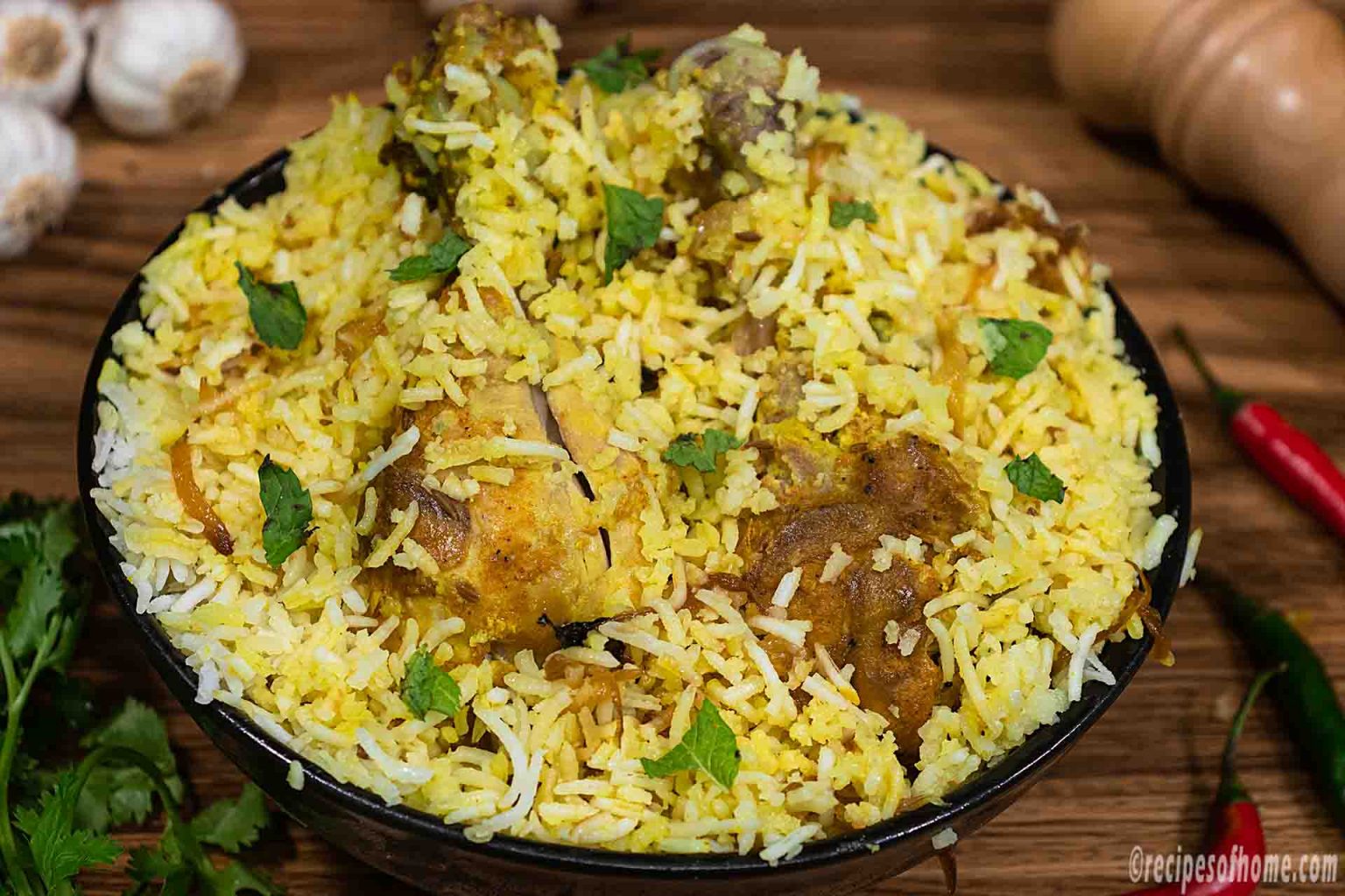 Hyderabadi Biryani Recipe | Hyderabadi chicken biryani recipe