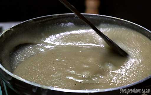 stir-in-low-flame-until-kaju-barfi-mixture-gets-thickens