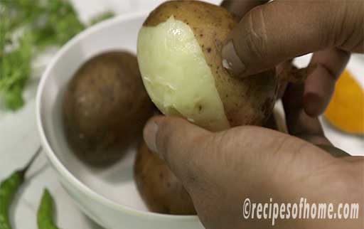 peel potatoes