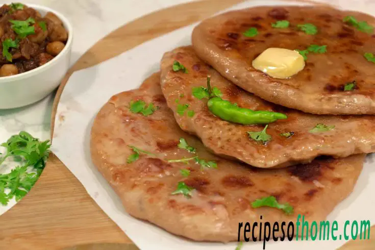 aloo paratha recipe , aloo paratha , pottao stuffed paratha