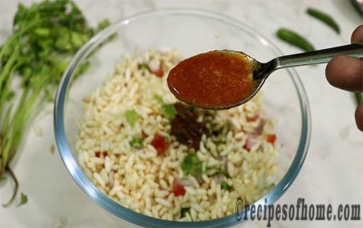 a tablespoon of red chutney