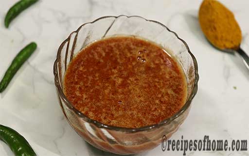 red chutney for bhel puri