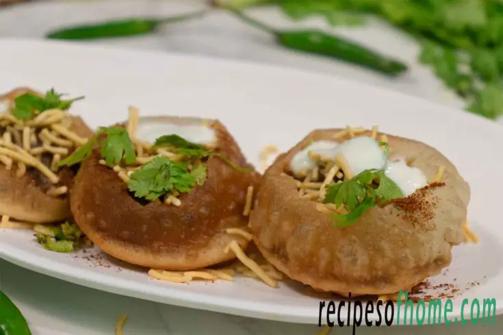 dahi puri recipe , dahi batata puri recipe