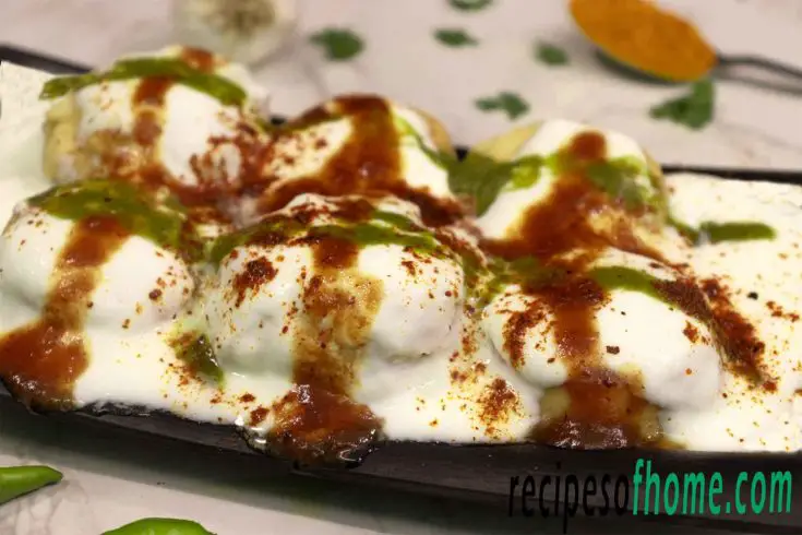 dahi vada recipe , dahi bhalla recipe