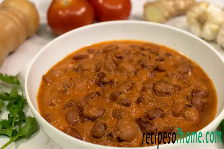 rajma masala , punjabi rajma recipe , how to make rajma masala