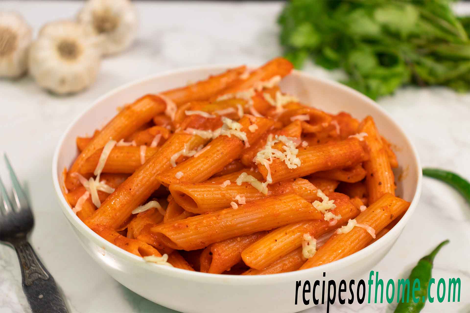 Red sauce pasta recipe | how to make red sauce pasta | pasta in red sauce