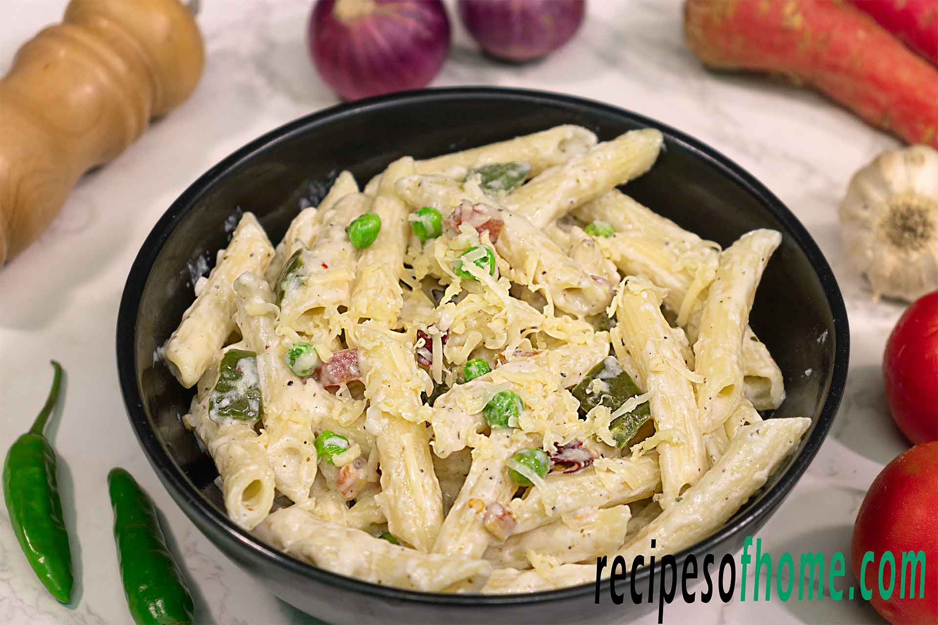 white-sauce-penne-pasta-creamy-and-delicious