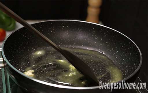 melt butter in a pan