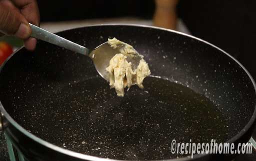 melt butter in a pan