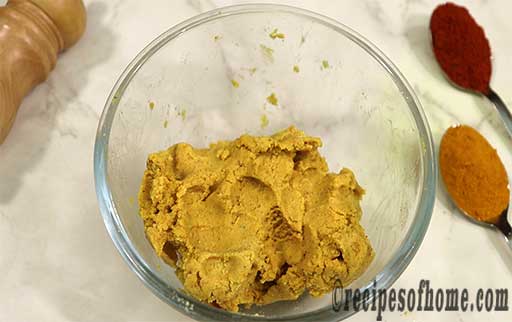 moong dal stuffing dough