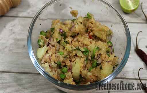 potato stuffing for pani puri