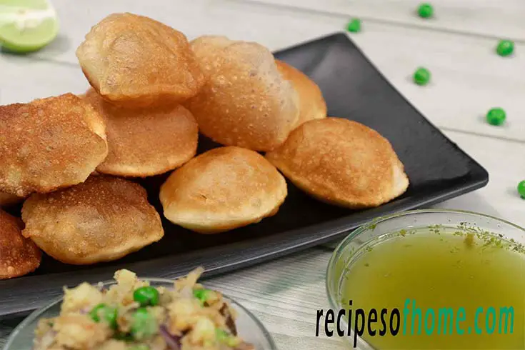 pani puri recipe , puchka recipe, golgappa recipe