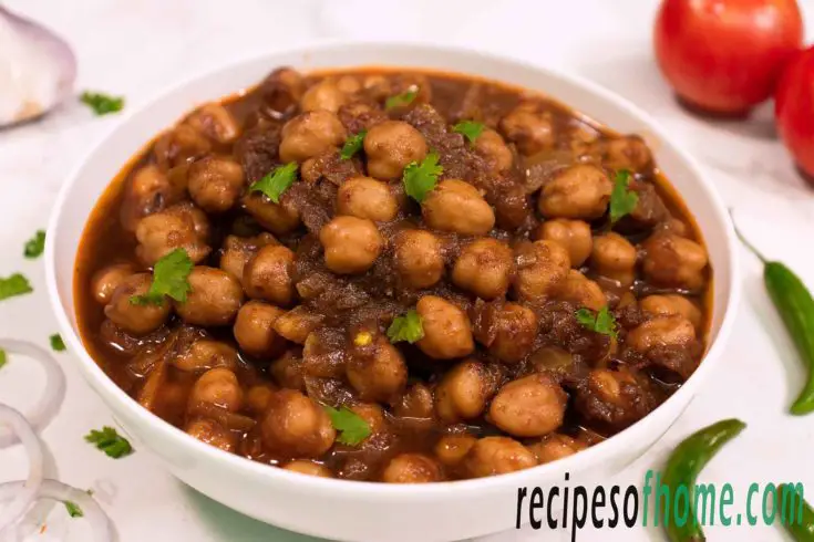 punjabi chole recipe , authentic punjabi chole masala