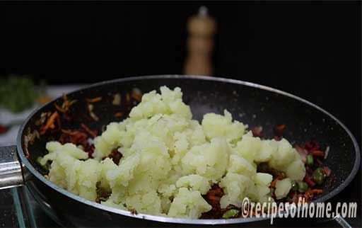 saute mashed potatoes