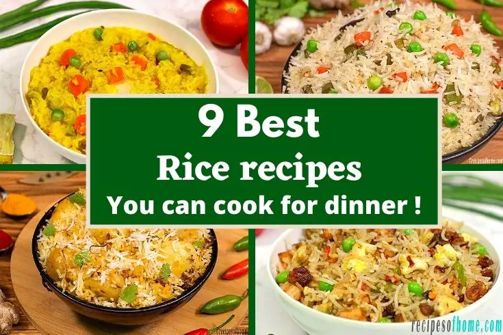 Indian rice recipes , rice dishes , rice recipes