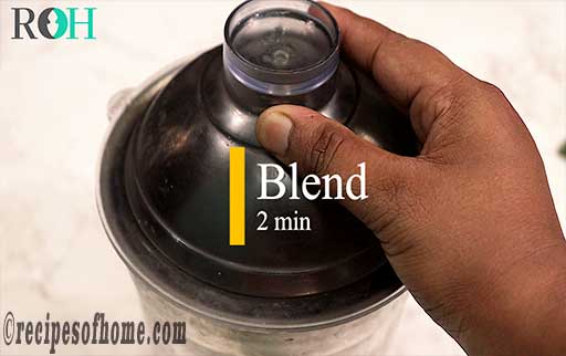 cool then blend jeera water for 2 min