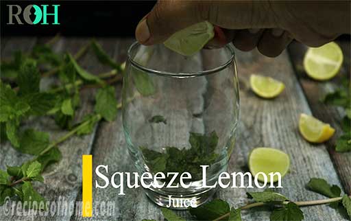 squeeze lemon juice