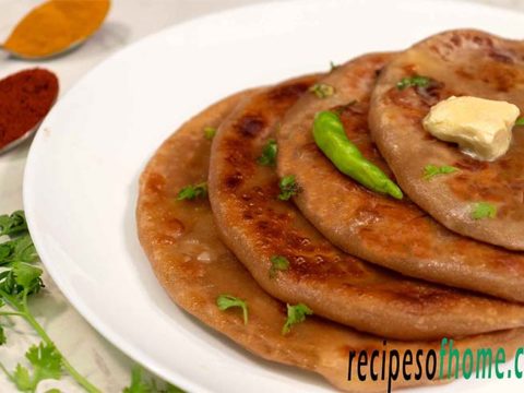 cheese paneer paratha recipe, stuffed paneer paratha