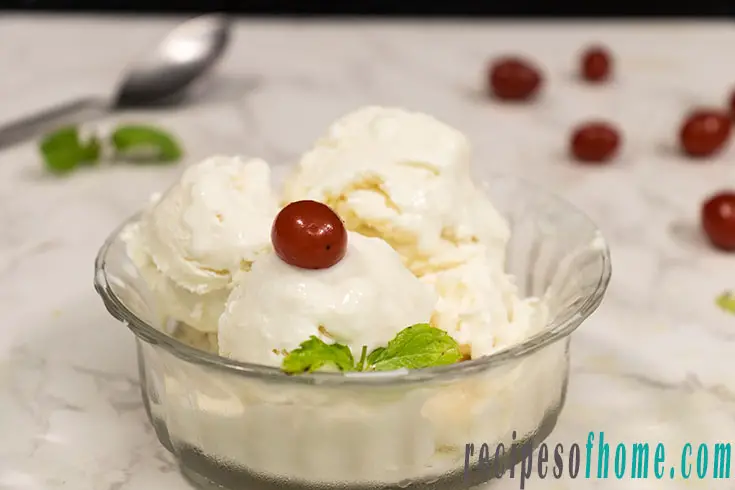Vanilla ice cream recipe | How to make vanilla ice cream