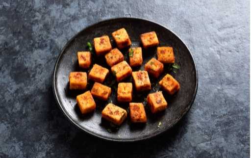 take out fried paneer