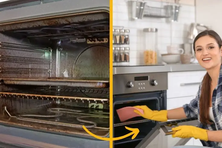 how to clean oven