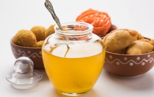 use air tight jar to store ghee