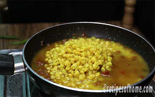 pour chana dal