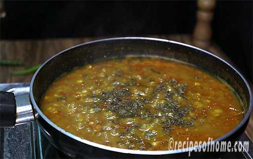 sprinkle kasuri methi