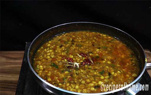 add tadka in dal