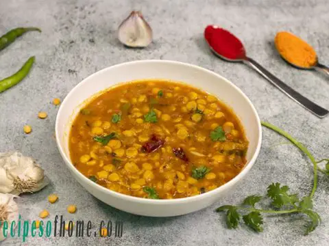 chana dal recipe, dal fry recipe , chana dal fry recipe