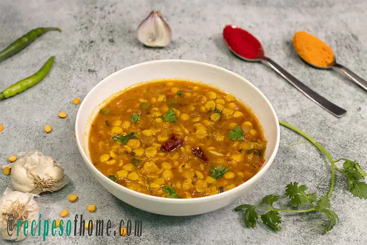 chana dal recipe, dal fry recipe , chana dal fry recipe