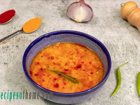 moong dal recipe , moong dal tadka recipe , yellow moong dal