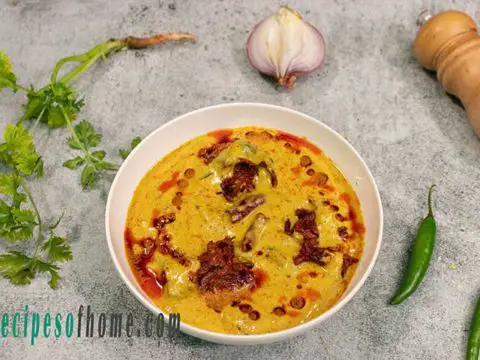 punjabi kadhi recipe , punjabi kadhi pakora , kadhi pakora recipe