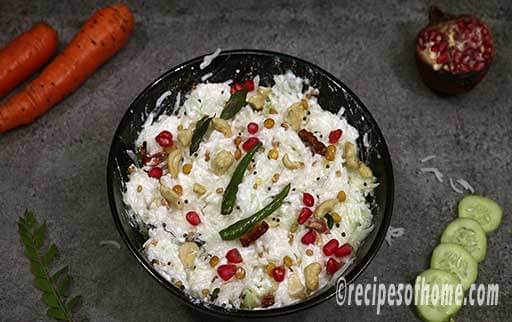 serve curd rice immediately