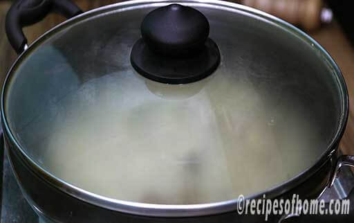cover and cook jeera rice in low flame