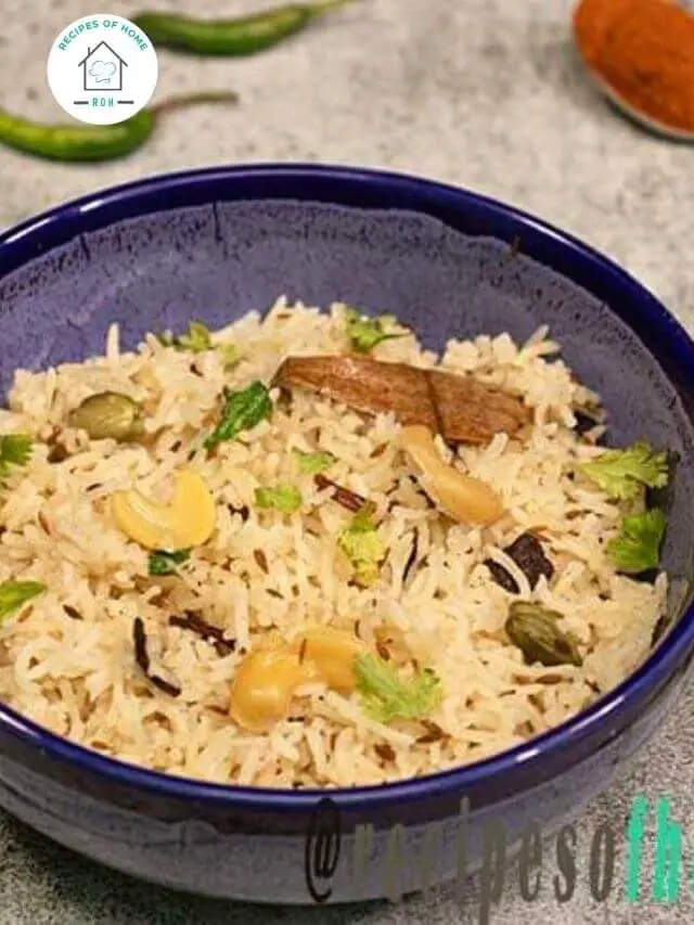 Jeera rice recipe ( Cumin rice recipe )
