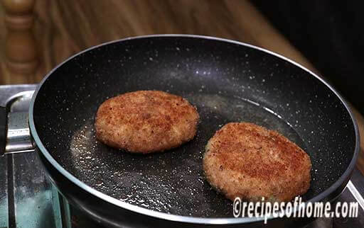 cook chicken tikki from both sides till crispy and golden brown
