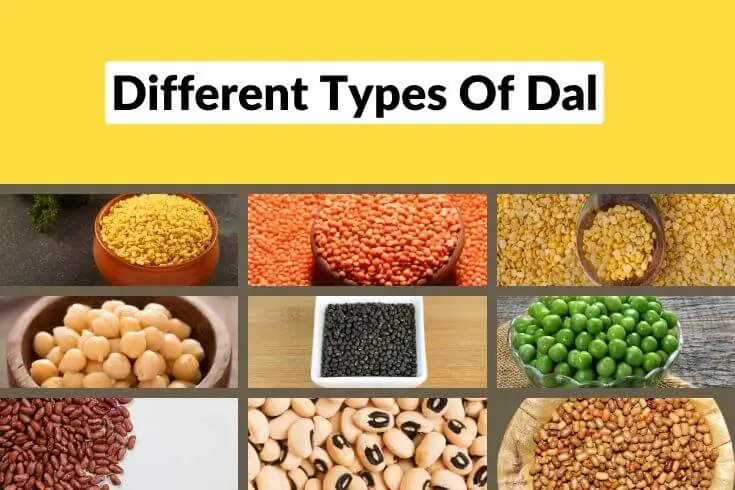 Different types of dal