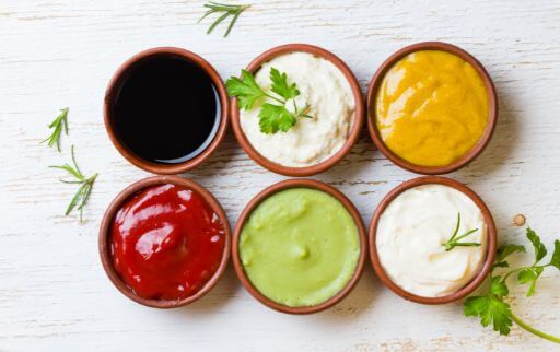 sauces use in both continental cuisine and oriental cuisine