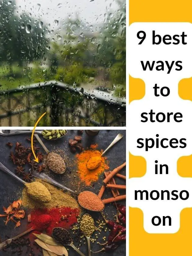 9 best ways to safely store indian spices | How to store spices